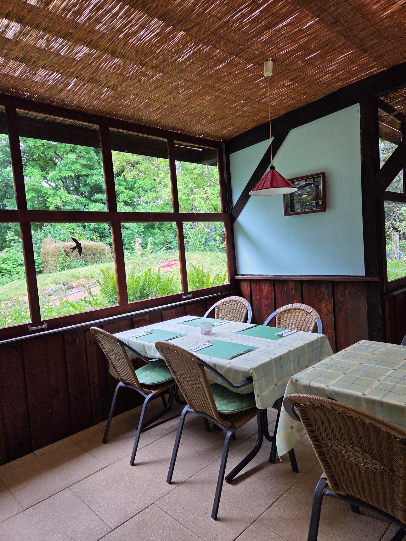 Gartenveranda — Ausblick